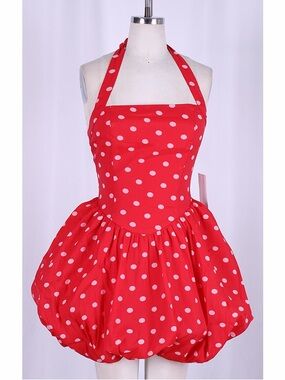 Polka Dot Mini Dress